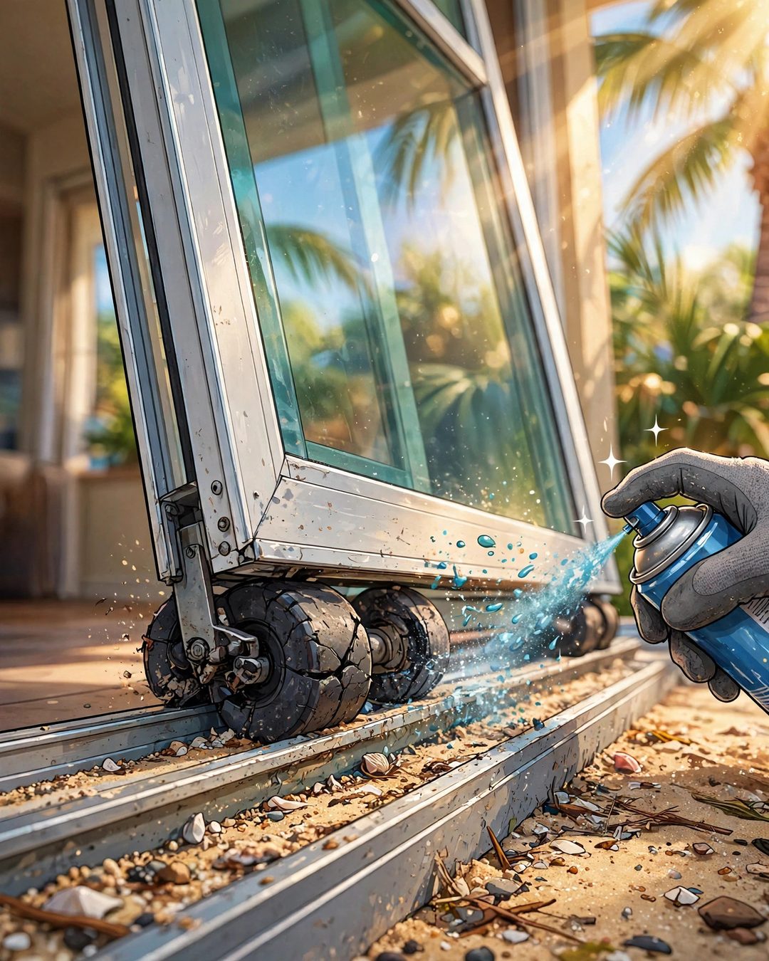 Your Patio Door Sounds Like It's Grinding on Gravel — Here's Why